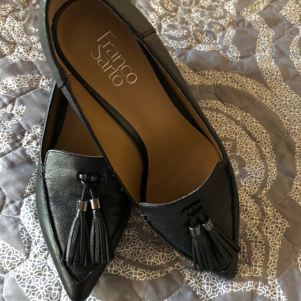 Size 8.5 Franco Sarto Chunky Heels!